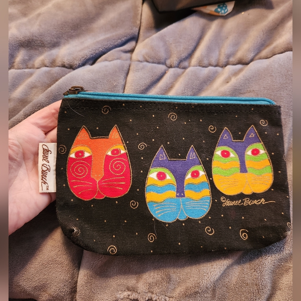 Laurel Burch pouch/cosmetic bag